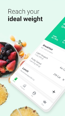 Calorie counter & Food tracker screenshots