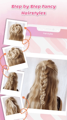 Hair Style App-Easy Hairstyles screenshots