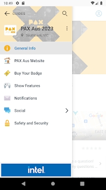 PAX Mobile App screenshots
