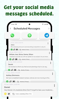 ScheduleUP: Auto Text Reply screenshots
