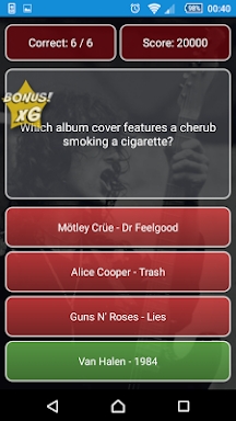 Classic Rock Quiz (Free) screenshots