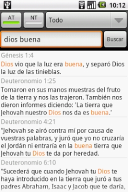 Santa Biblia RVA (Holy Bible) screenshots