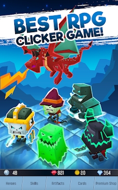 Tap Adventure Hero: Clicker 3D screenshots