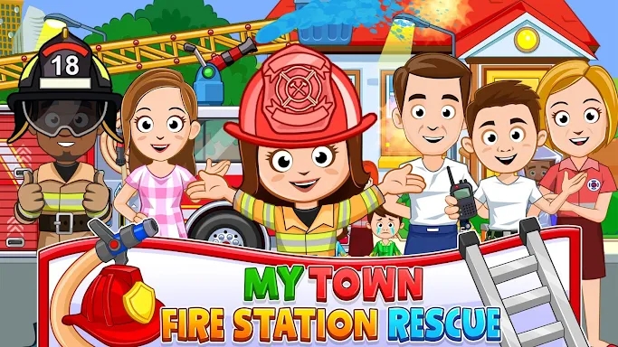 Firefighter: Fire Truck games screenshots