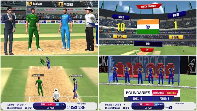 T20 World Cricket Game screenshots