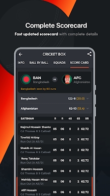 Cricket Box Fastest Live Line screenshots