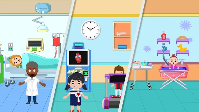 My Kids Town : City Hospital screenshots