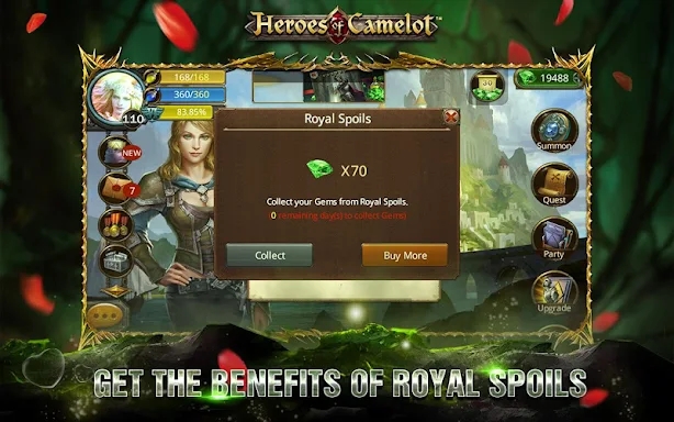 Heroes of Camelot screenshots