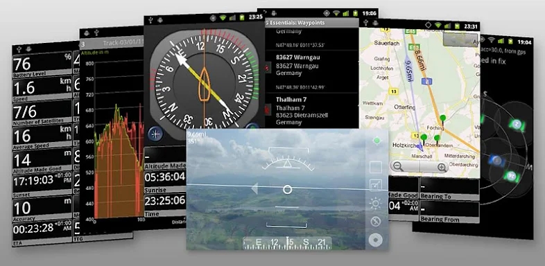 GPS Essentials screenshots
