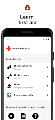First aid by British Red Cross screenshots