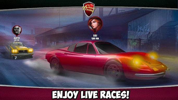Classic Drag Racing Car Game screenshots