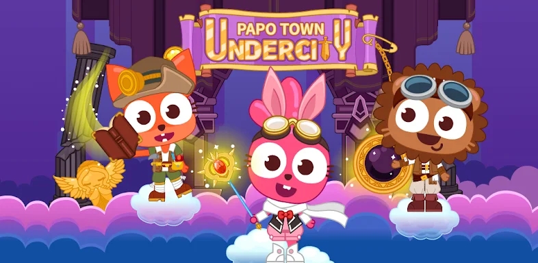 Papo Town: Underground City screenshots