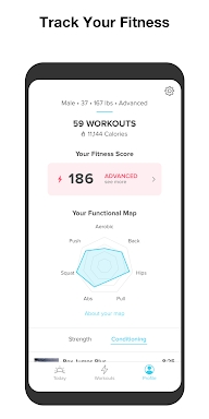 Keelo - Strength HIIT Workouts WOD at Home & Gym screenshots
