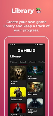 Gamelix: Track Games screenshots