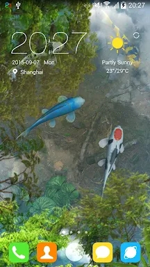 Water Garden Live Wallpaper screenshots