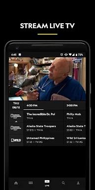 Nat Geo TV: Live & On Demand screenshots