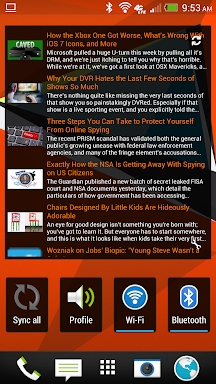 Simple RSS Widget screenshots
