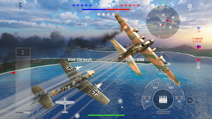 Wings of Heroes: plane games screenshots