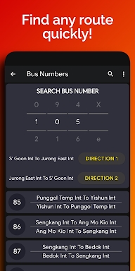 SG Bus Buddy screenshots