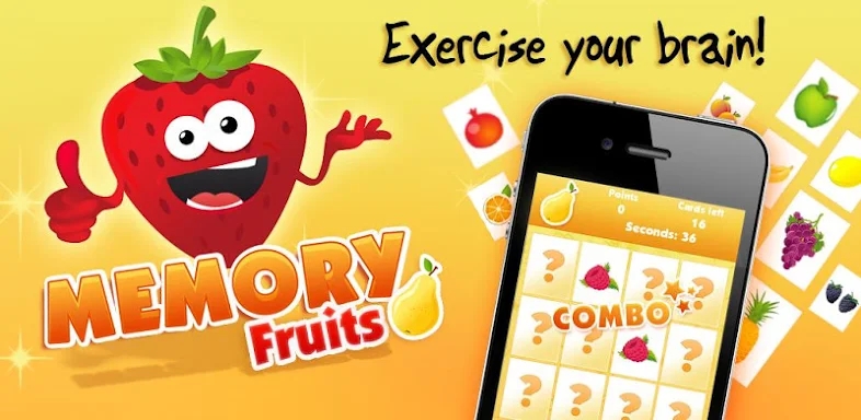 Fruits Games - Exercise Memory screenshots
