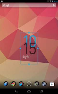 Minimal Clock Widget screenshots