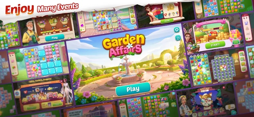 Garden Affairs: Design & Match screenshots