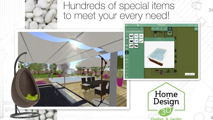 Home Design 3D Outdoor/Garden screenshots