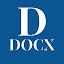 Docx Reader PDF Viewer Word icon