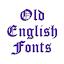 Old English Font Message Maker icon