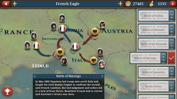 European War 6: 1804 -Napoleon screenshots