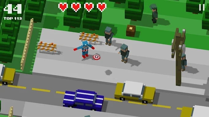 Crossy Heroes: Road Avengers screenshots