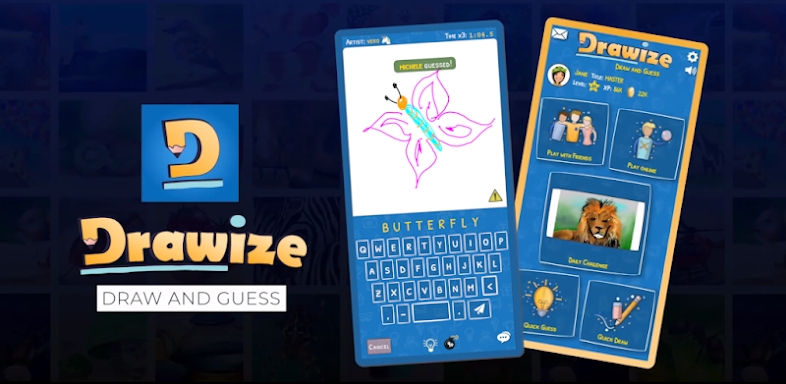 Drawize - Draw and Guess screenshots