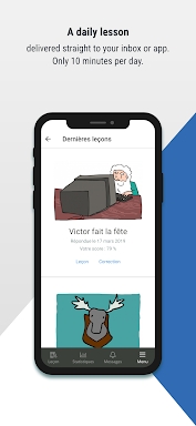 Learn French with Le Monde screenshots