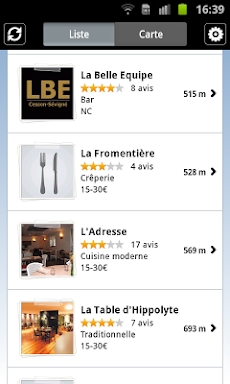 Restaurants par L'Internaute screenshots