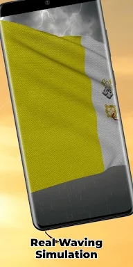 Vatican City Flag Live Wall screenshots