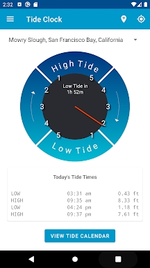 Tide Clock screenshots