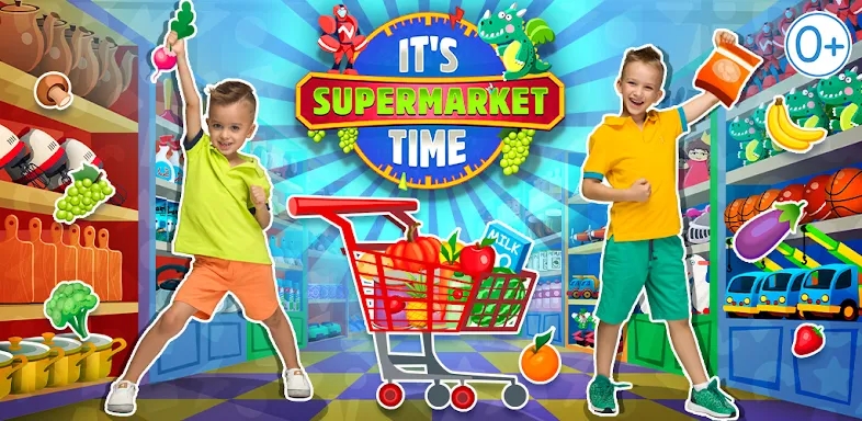 Vlad & Niki Supermarket game screenshots