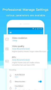 Screen Recorder+Video Recorder screenshots