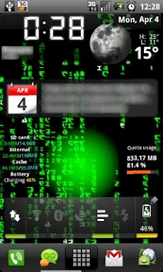 Live Wallpaper of Matrix screenshots