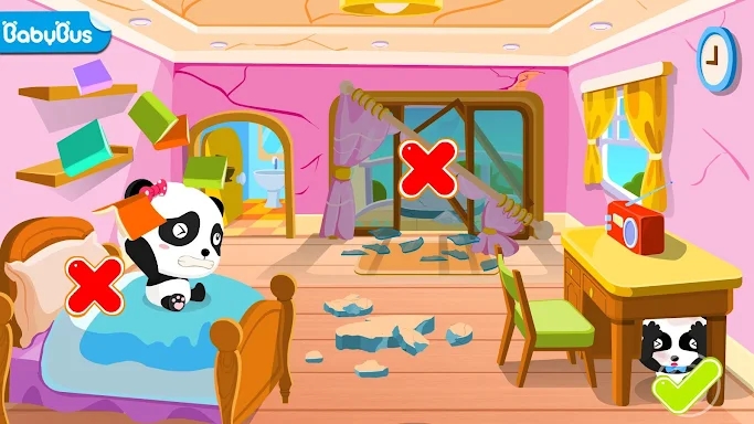 Baby Panda Earthquake Safety 1 screenshots