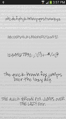 Handwritten Font Message Maker screenshots