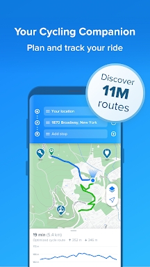 Bikemap: Cycling & Bike GPS screenshots