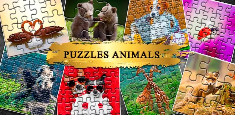 Puzzle games Animals screenshots