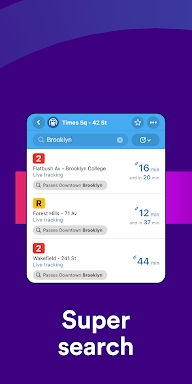 Bus & Train Tracker by Momego screenshots