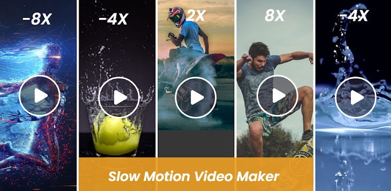 Slow Motion Video Editor screenshots
