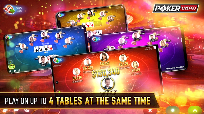 Poker Texas Holdem Live Pro screenshots