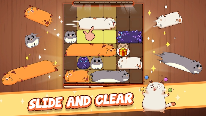 Haru Cats: Cute Sliding Puzzle screenshots