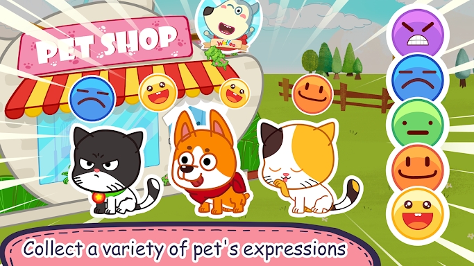 Wolfoo Little Pet Shop Story screenshots