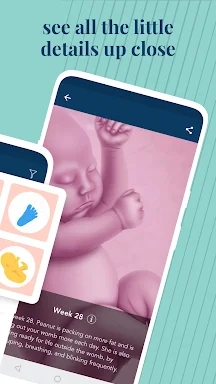 Ovia Pregnancy & Baby Tracker screenshots