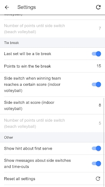Volleyball Score Simple screenshots